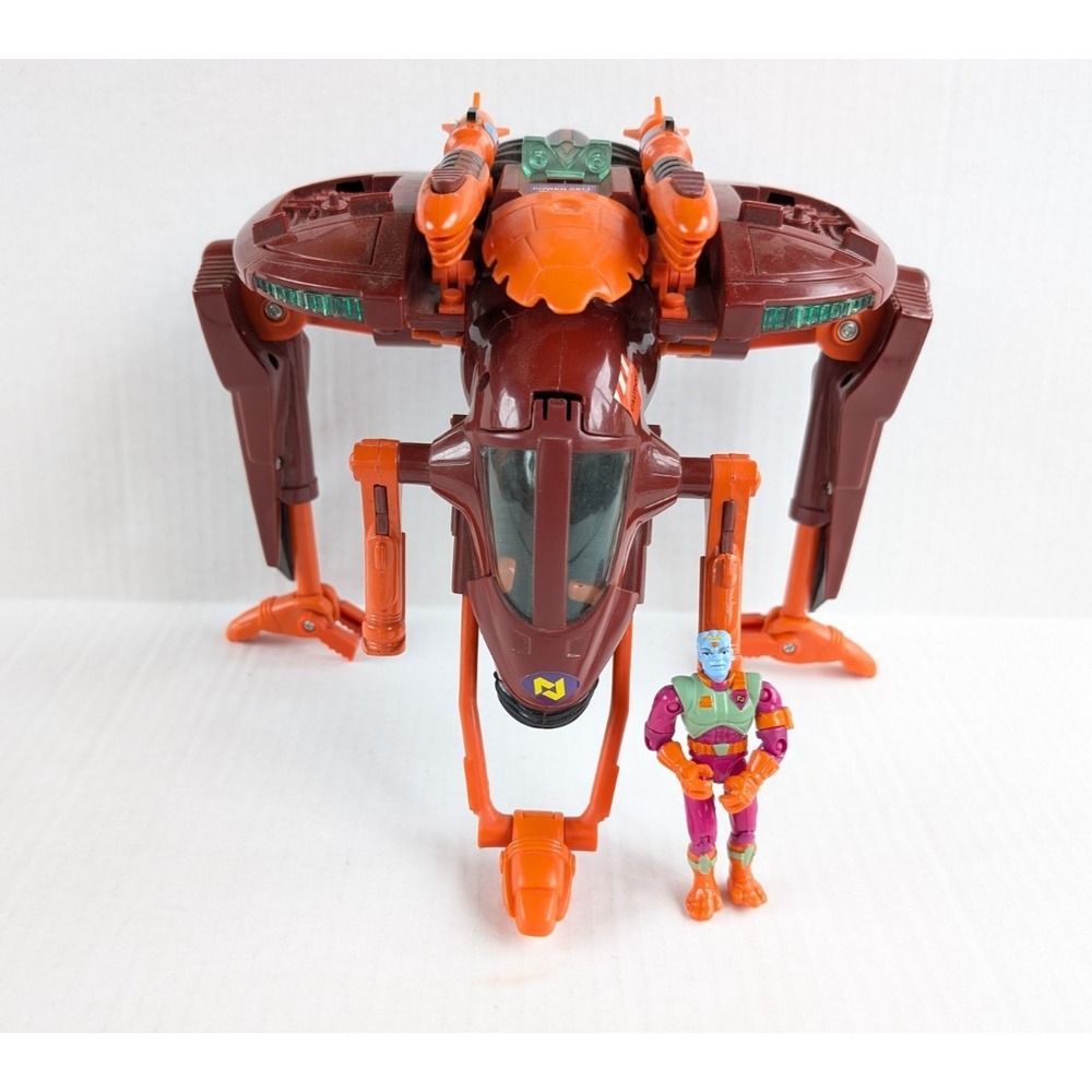 Vintage Playmates Exosquad NeoFighter Space E-Frame w/ Thrax Figure